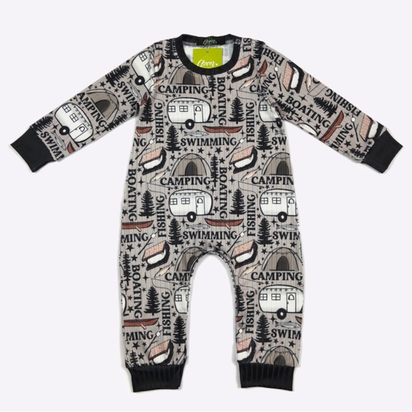 Baby Boy Romper Infant 0/6 6/12 12/18 NEW Boutique - Picture 9 of 14